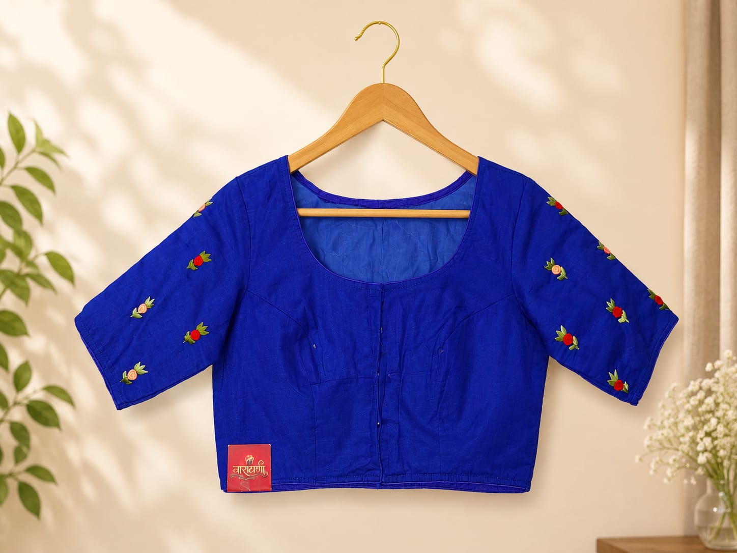 Hand Embroidered Non Padded Blouse