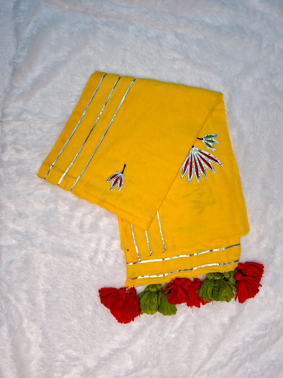 Gota Patti Saree view 1