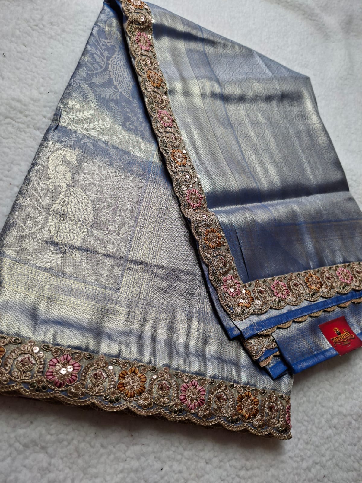 Designer Saree in Purple