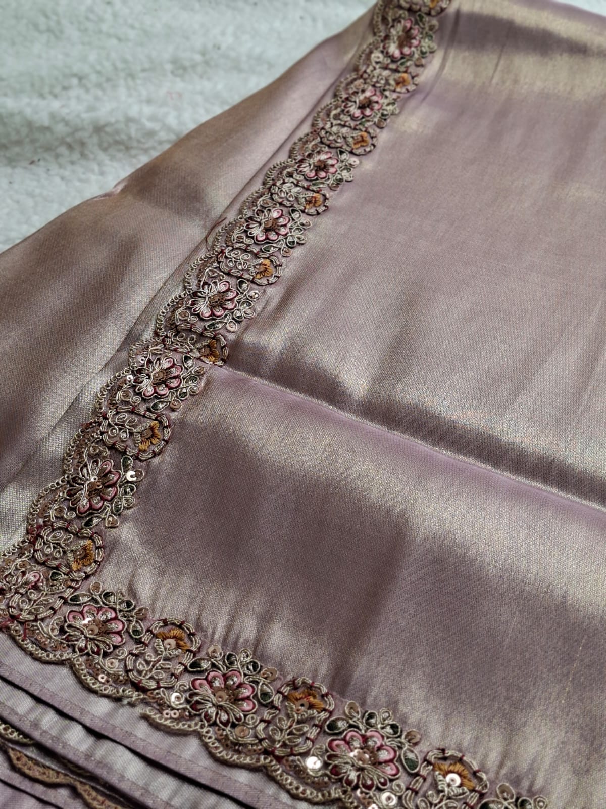 Designer Saree in Pink