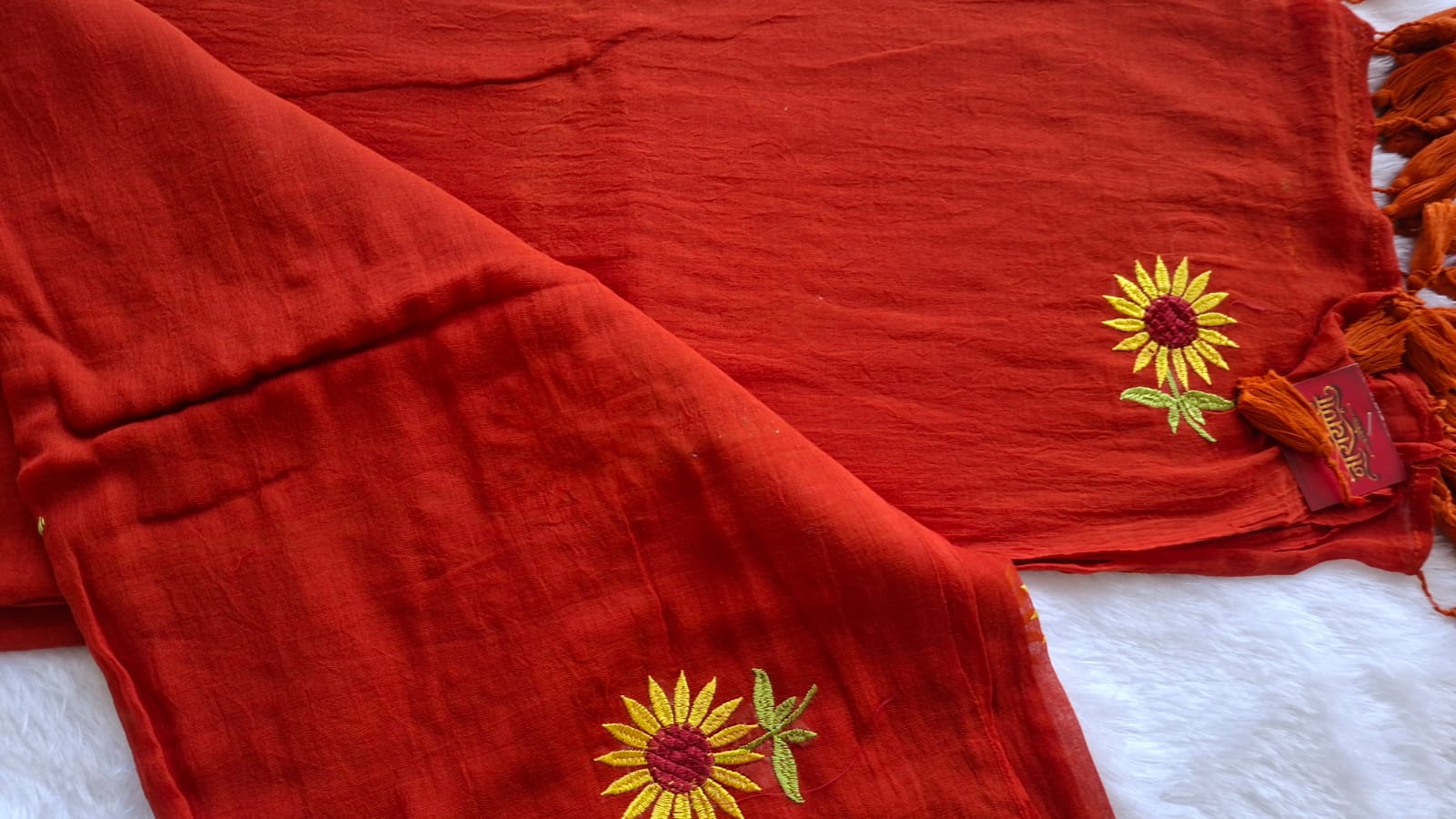 Sunflower Saree view 2