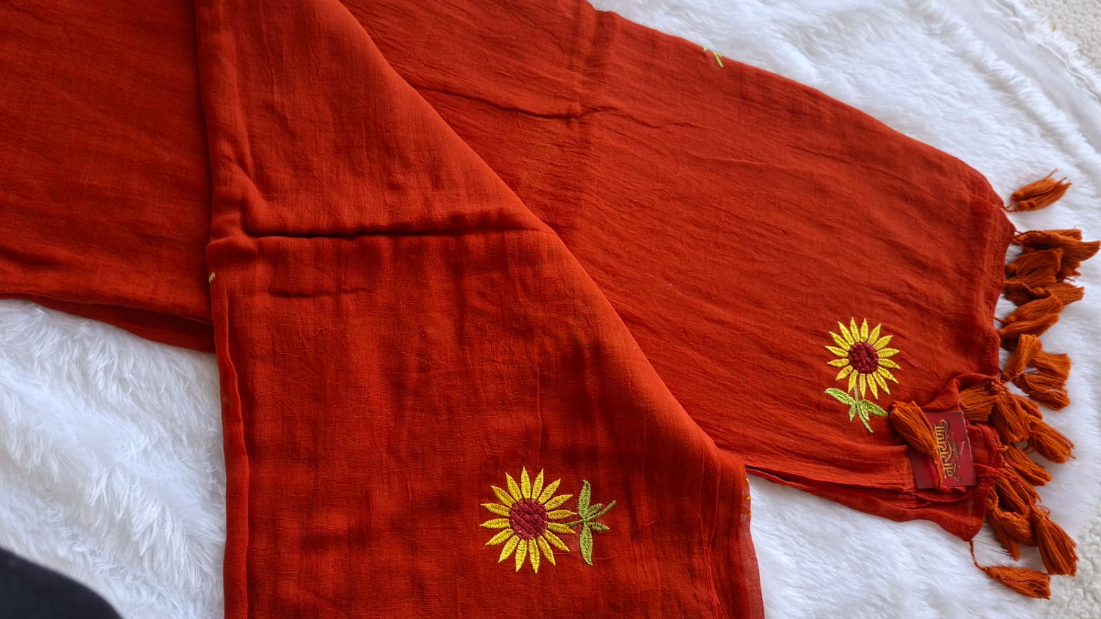 Sunflower Saree view 4